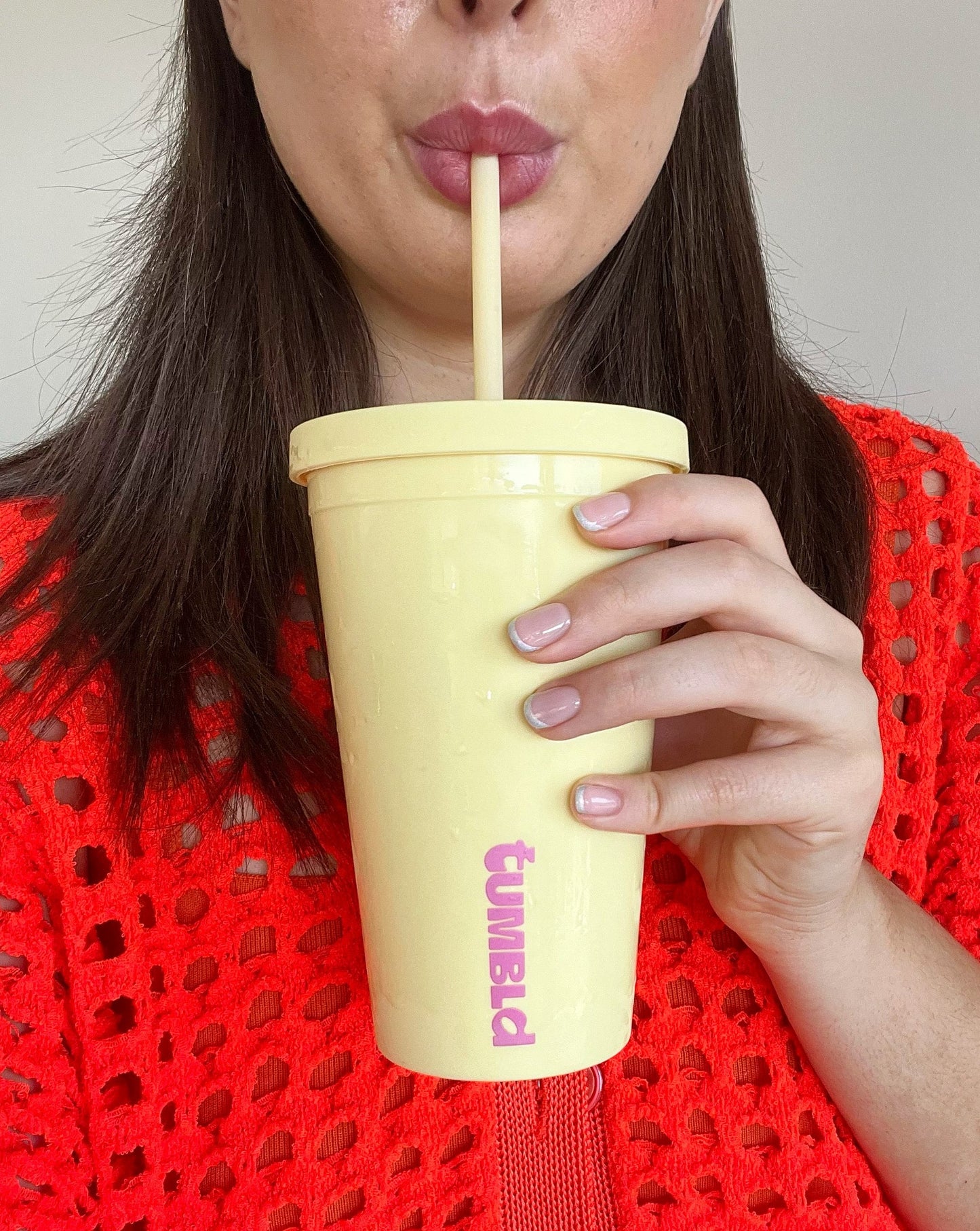 Daily Hydration Tumbler - Sunshine