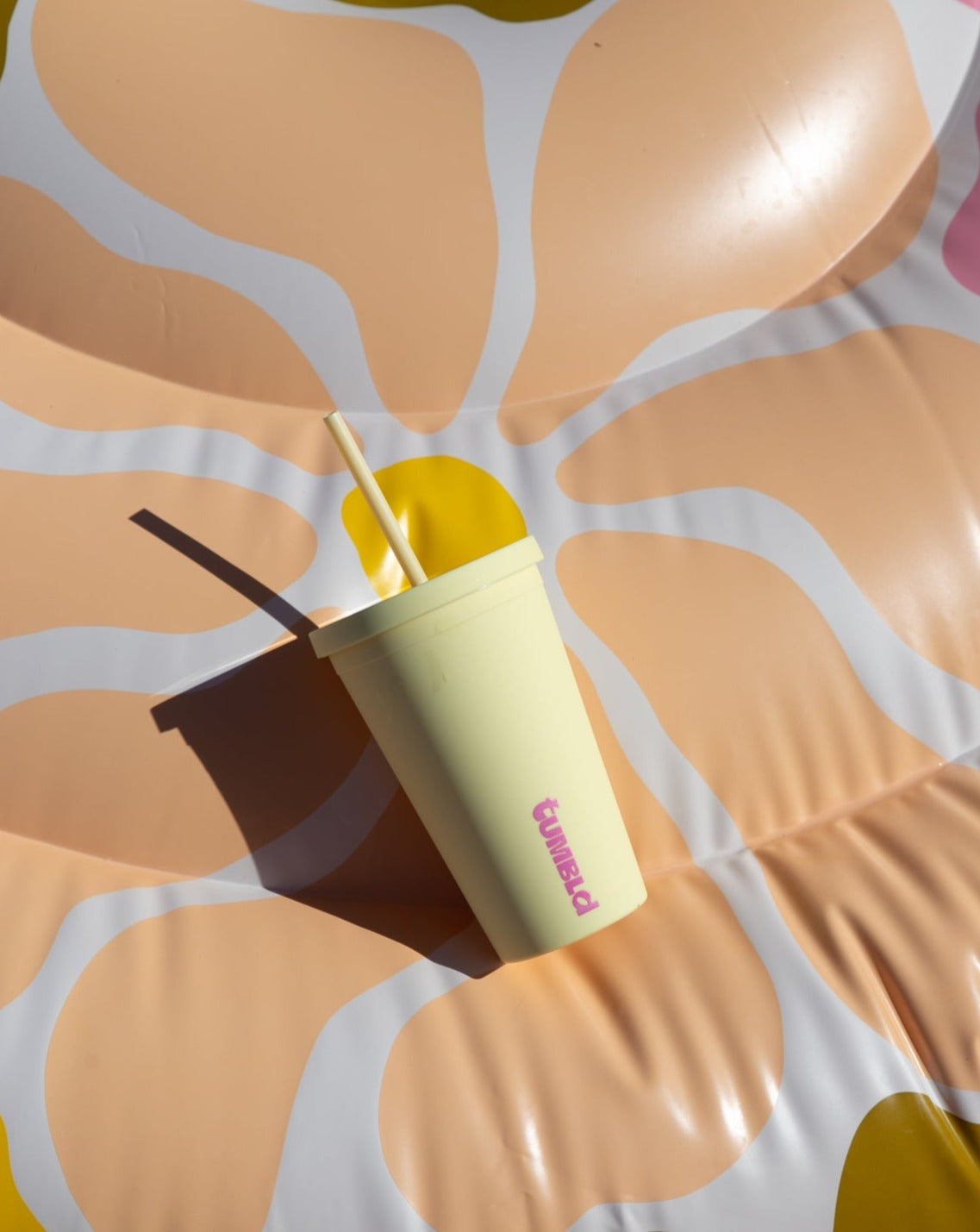 Daily Hydration Tumbler - Sunshine