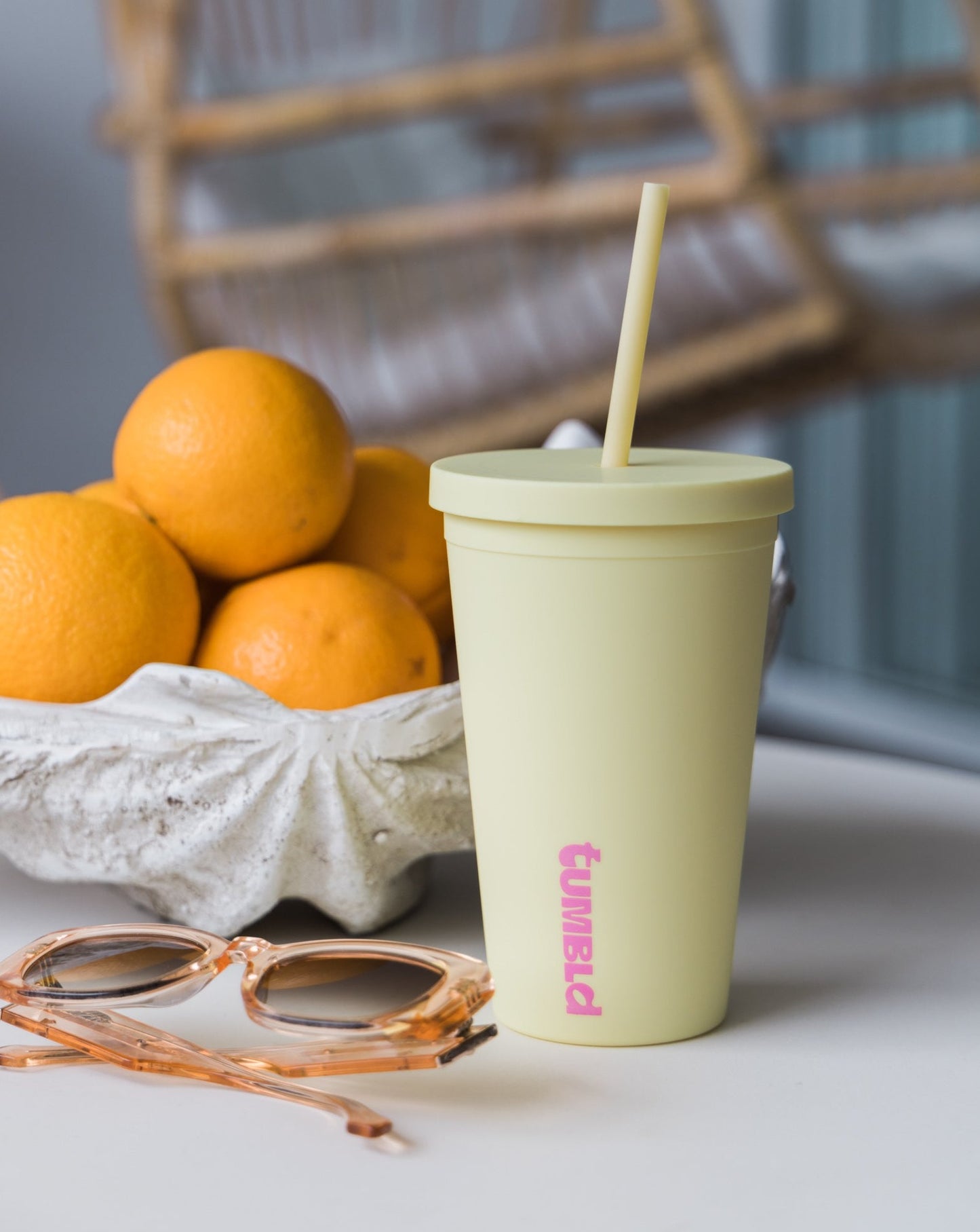 Daily Hydration Tumbler - Sunshine